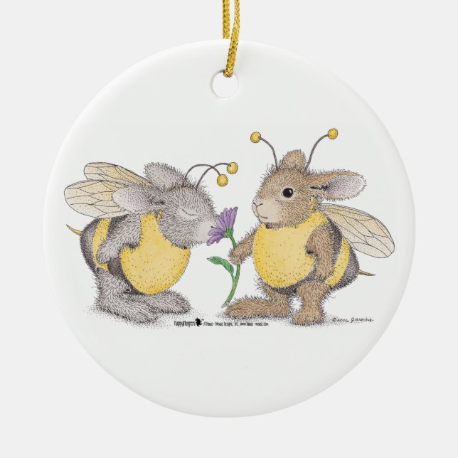 Ornamento de HappyHoppers® (Frente)