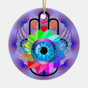 Ornamento de Healing Hamsa