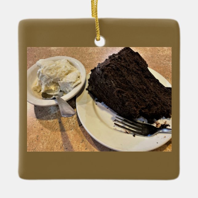 Ornamento de helados y pasteles (Anverso)