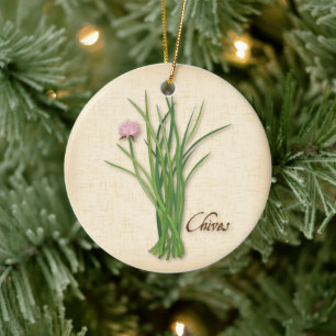 Ornamento de hierba de Chives