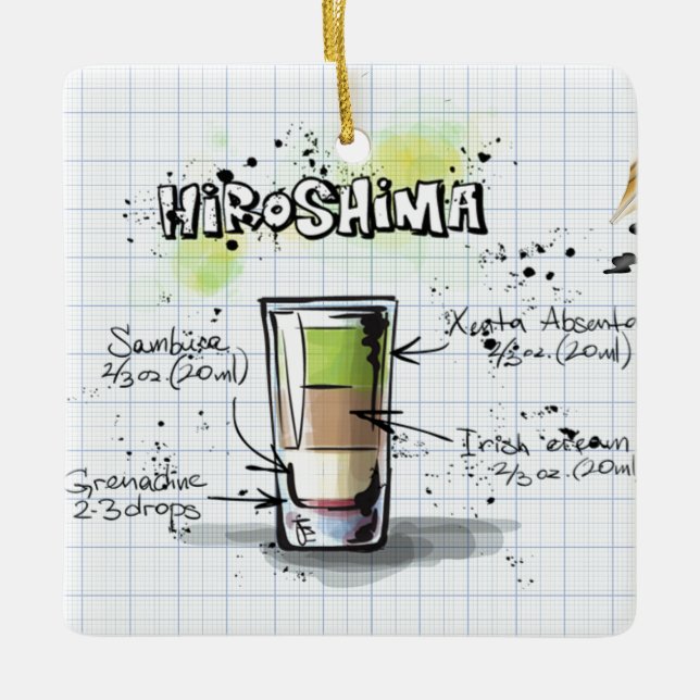 Ornamento de Hiroshima (Anverso)