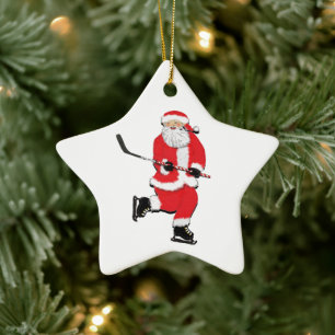 ornamento de hockey keepsake