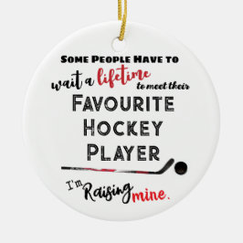 ornamento de hockey sobre hierba/hijo