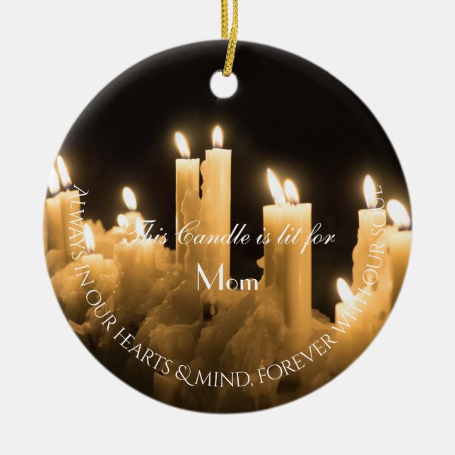 Ornamento de homenaje a las velas de HAMbyWG (Frente)