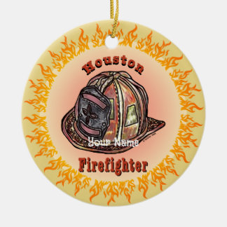 Ornamento de Houston Firefighter