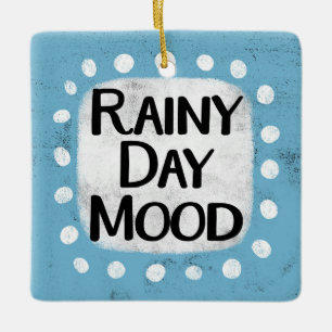 Ornamento de humor del Día de Lluvia