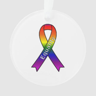 Ornamento de igualdad de la cinta de opciones