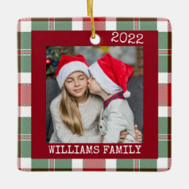 Ornamento de imagen roja rusa de búfalo