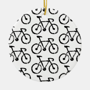 Ornamento de impresión en bicicleta de Carreras