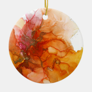 Ornamento de incendio de tinta de alcohol