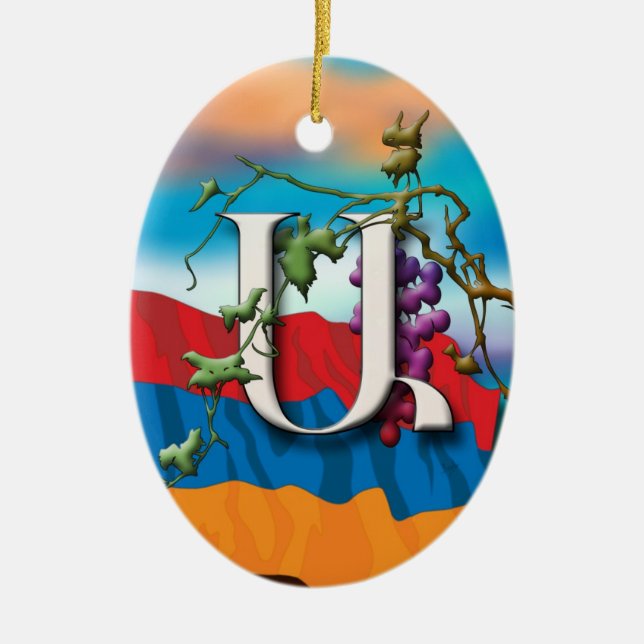 Ornamento de "Iyp" de las iniciales del alfabeto (Frente)