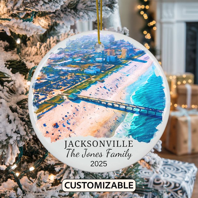Ornamento de Jacksonville personalizado, estado de (Subido por el creador)