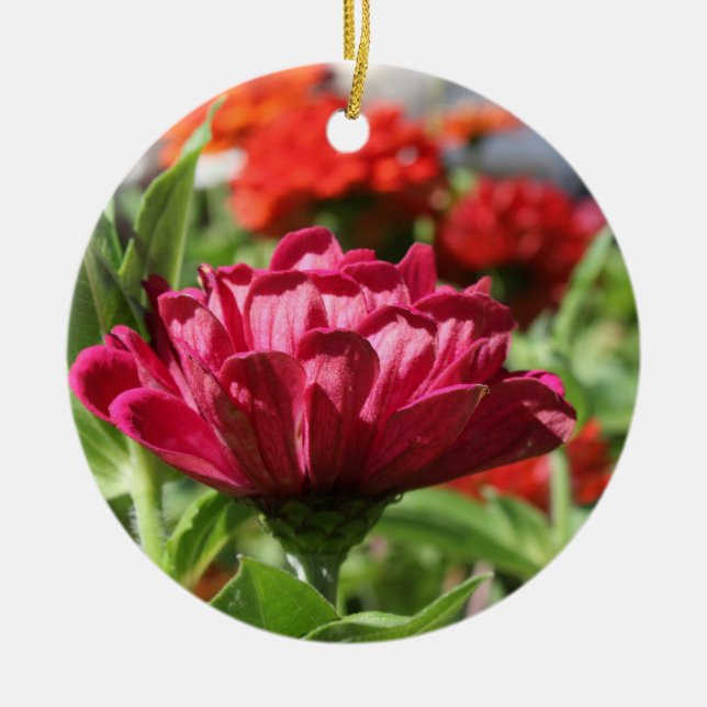 Ornamento de jardín de verano (Frente)