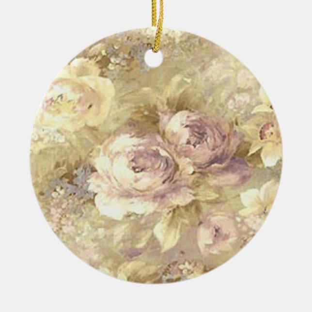 Ornamento de jardín Rosa (Frente)