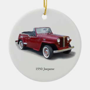 Ornamento de Jeepster de 1950