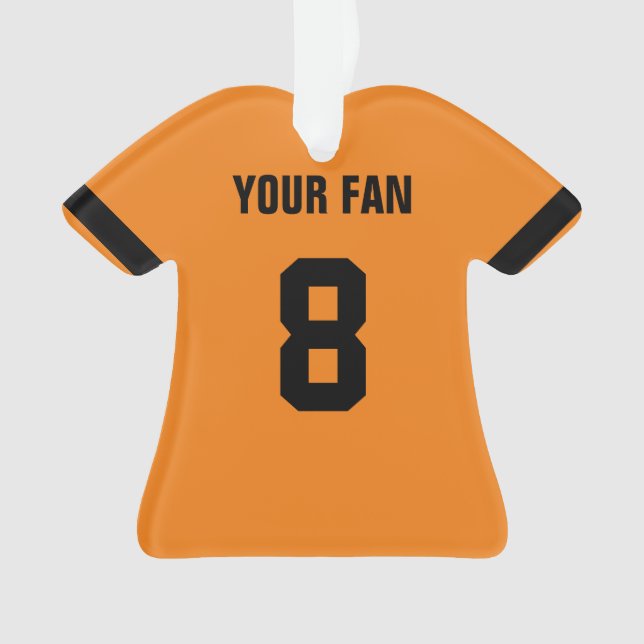 Ornamento de Jersey de Béisbol de Baltimore (Anverso)