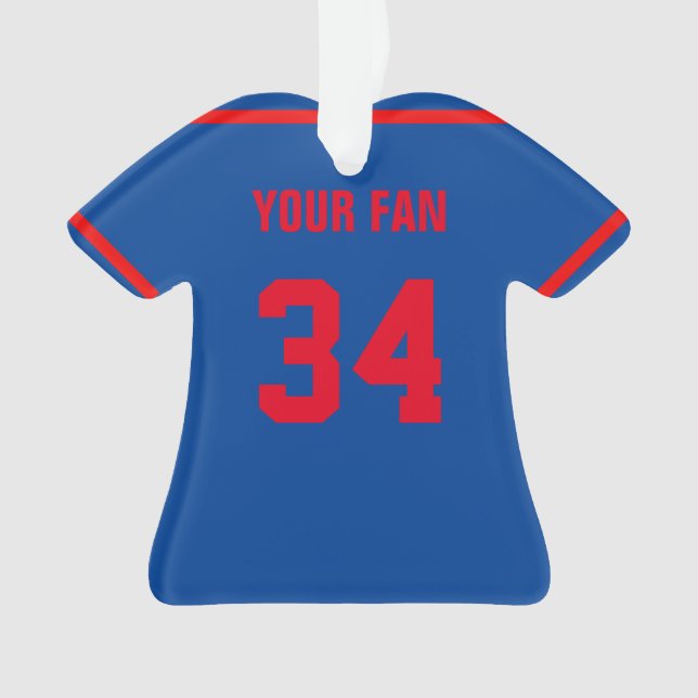 Ornamento de Jersey de Nueva York (Anverso)