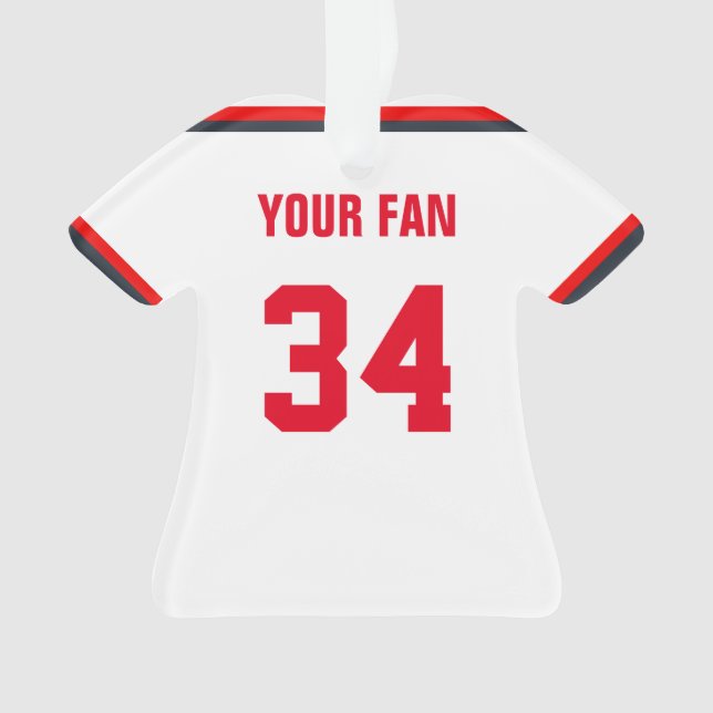 Ornamento de Jersey de Washington (Anverso)