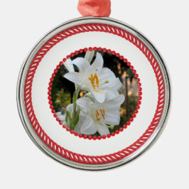 Ornamento de jesse Tree White Lily #1