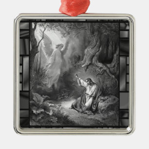 Ornamento de Jesús Angel Vintage Art Dore