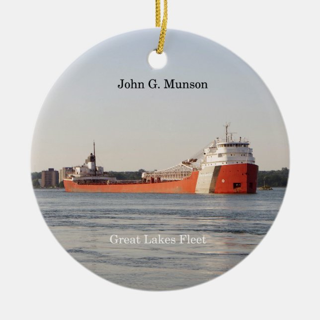 Ornamento de John G Munson (Frente)