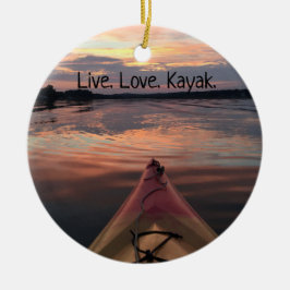 Ornamento de Kayak