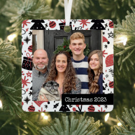 ornamento de keepsake de la foto del personalizado