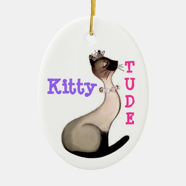 Ornamento de "KittyTUDE" (Frente)
