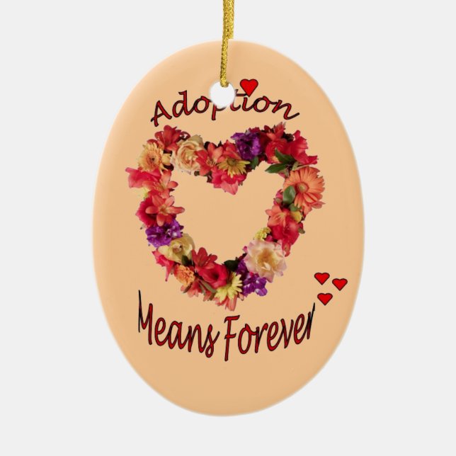 Ornamento de la adopción (Frente)