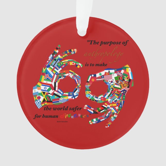 Ornamento de la antropología (Anverso)