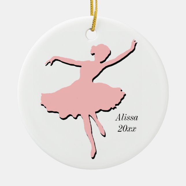 Ornamento de la bailarina (Frente)