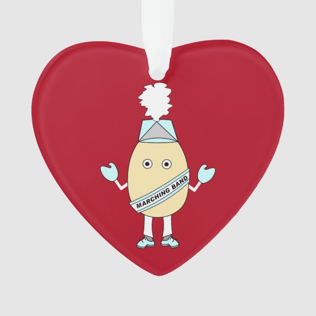 Ornamento de la banda de marcha Egghead (Anverso)