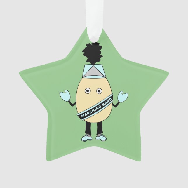 Ornamento de la banda de marcha Egghead (Anverso)