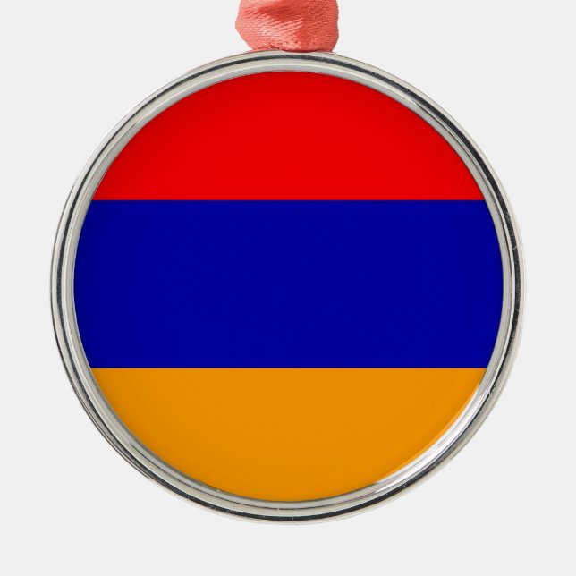 Ornamento de la bandera de Armenia (Frente)