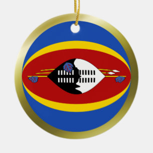 Ornamento de la bandera de Eswatini