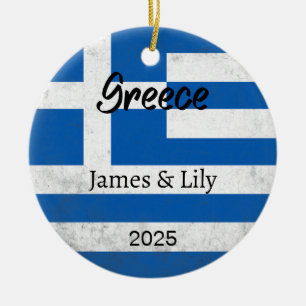 Ornamento de la bandera de Grecia, Grecia personal