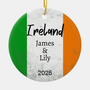 Ornamento de la bandera de Irlanda, Irlanda person