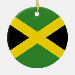 Ornamento de la bandera de Jamaica