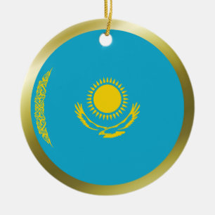 Ornamento de la bandera de Kazajistán