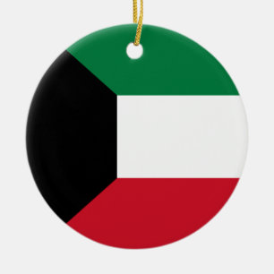 Ornamento de la bandera de Kuwait