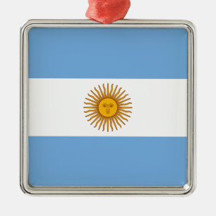 Ornamento de la bandera de la Argentina