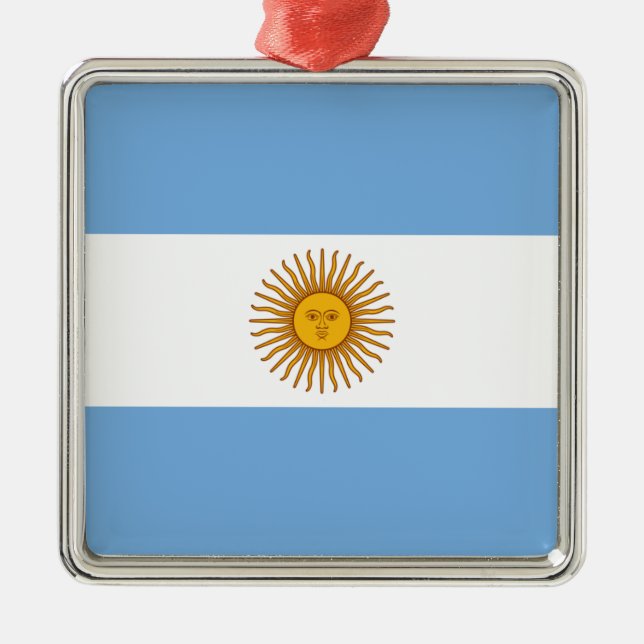 Ornamento de la bandera de la Argentina (Frente)