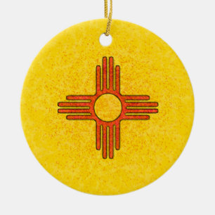 Ornamento de la BANDERA de NEW MÉXICO
