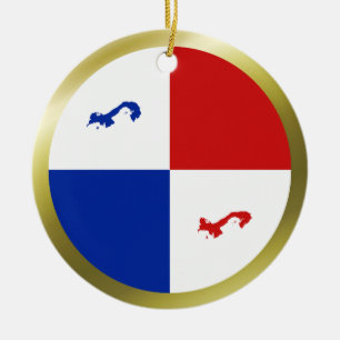 Ornamento de la bandera de Panamá