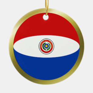 Ornamento de la bandera de Paraguay