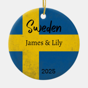 Ornamento de la bandera de Suecia, Suecia personal