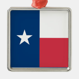 Ornamento de la bandera de Texas