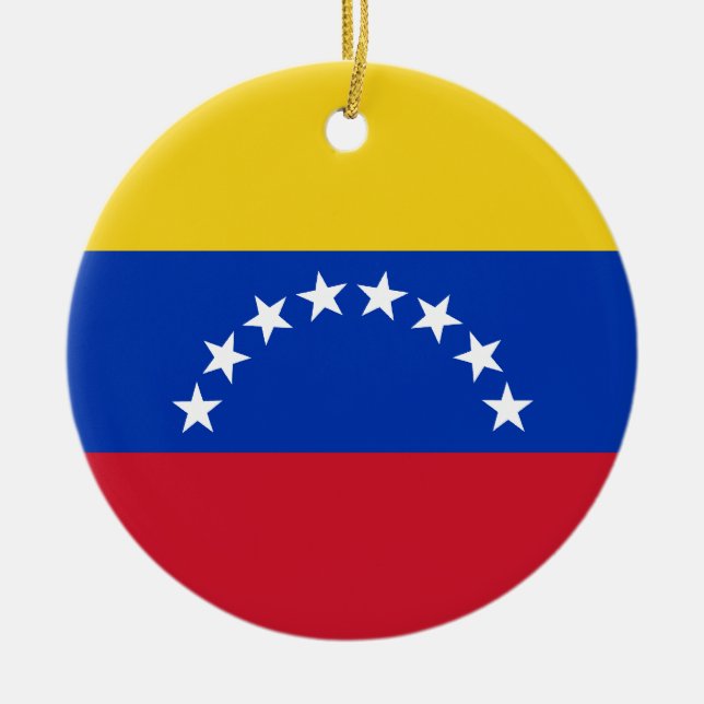 Ornamento de la bandera de Venezuela (Frente)