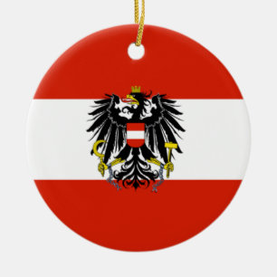 Ornamento de la bandera del estado de Austria