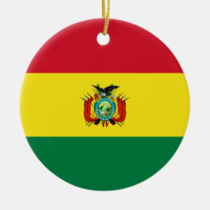 Ornamento de la bandera del estado de Bolivia